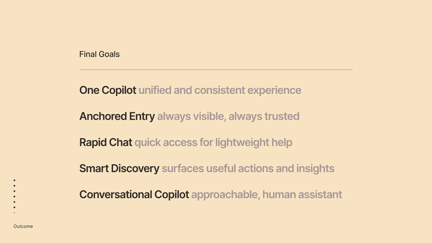DAB validation slide · usability testing results and iteration notes